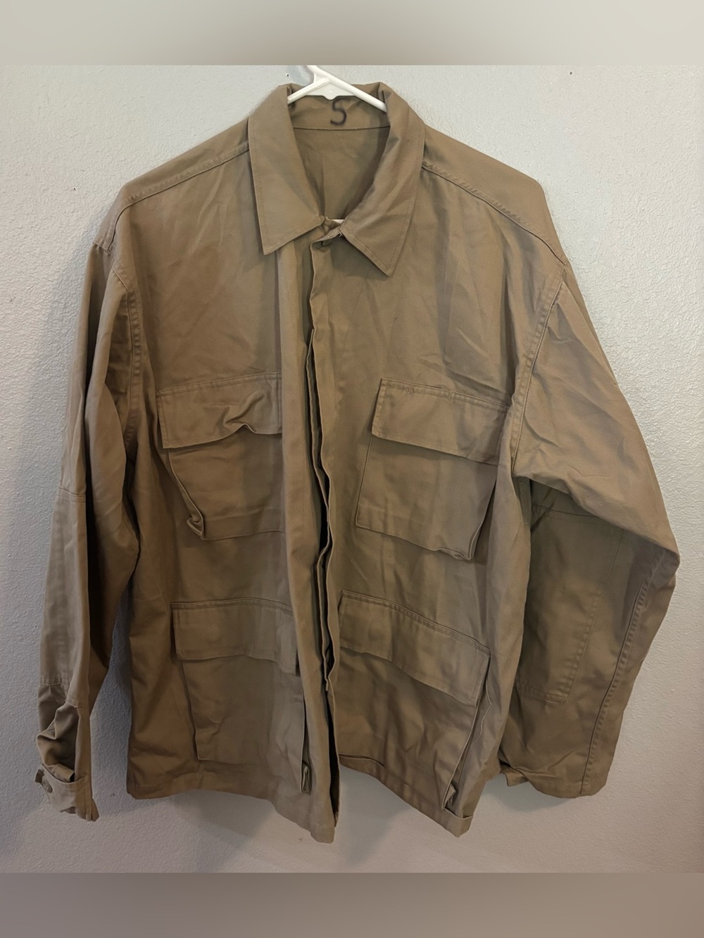 Khaki Military BDU Shirt Jacket Rothco Ultra Force